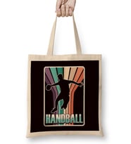 Handball Player Handballer Ball Sports Team Court Game Coach Bez Çanta Uzun Saplı