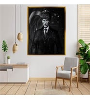 Altın  Çerçeveli tablo ss466