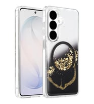 Northcity Onegif Samsung Galaxy S26 Uyumlu Lotus Simli Magsafe Kapak - Siyah
