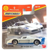 Matchbox - 2004 Maserati MC12 - Beyaz (1/64) 2025 Case