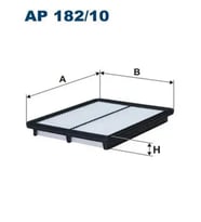 FILTRON AP18210 Hava Filtresi 281133E500