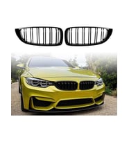 bmw f32 coupe uyumlu m4 parlak siyah panjur