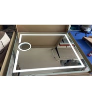 70*80 CM MERCEKLİ + DOK. BANYO AYNASI
