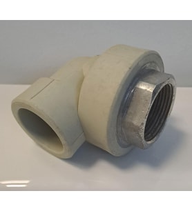 PPRC DİŞİ DİRSEK  Ø40x1" 1/4" ALTIKÖŞE ( EGE YILDIZ ) GRİ