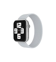 Apple Watch 38mm Ayarlı Solo Silikon Kordon - Beyaz