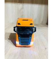 Sesli Işıklı Ölçekli 1/43 Dorsesiz Tır Kafası Açılabilir Kupalı Sarı