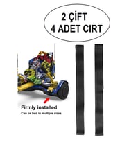 Hoverkart Hoverway Tüm Modeller ile Uyumlu Cırt 2 Çift 4 Adet