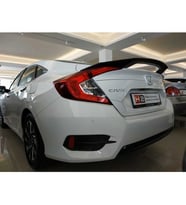 Çmk Honda Civic Fc5 V Style Spoiler Piano Black