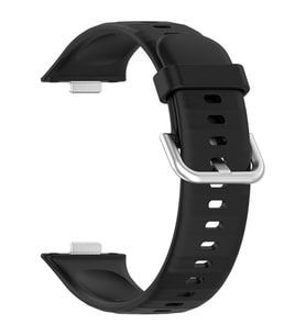 Microsonic Huawei Watch Fit 4 Pro Kordon, Silicone Sport Band Siyah
