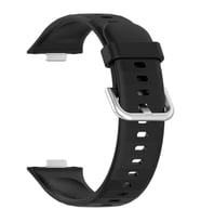 Microsonic Huawei Watch Fit 4 Pro Kordon, Silicone Sport Band Siyah