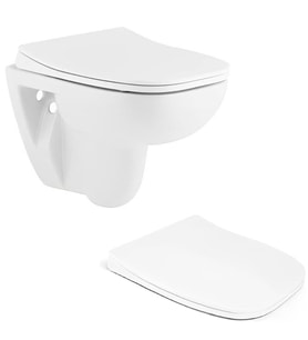 Seramiksan Petite Asma Klozet + Yavaş Kapanır Kapak SET