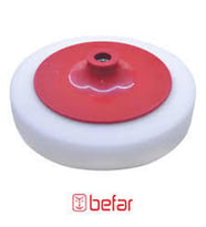 BEFAR POLİSAJ SÜNGERİ VİDALI 10101 BEYAZ 180MM 180*35MM