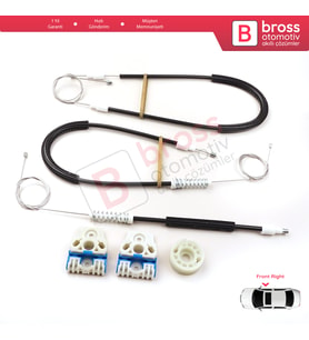 VW Passat B6 3C 3C2 3C5 2005-2011 4/5 Kapı 3C1837462 İçin Elektrikli Ön Sağ Cam Kriko Tamir Seti