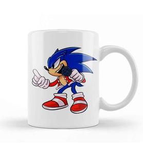 Sonic 04 Kupa Bardak Porselen