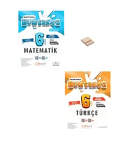6. Sınıf Bumerang Matematik ve Türkçe Etkinlikli Soru Bankası + Telefon Standı