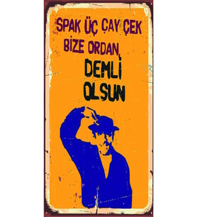Türk Sineması Yeşilçam Özel Kolleksiyonu Tasarım Ahşap Poster