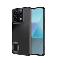 Xiaomi Redmi Note 13 Pro 4G Uyumlu Kılıf Kamera Korumalı Logo Gösteren Zore Omega Kapak