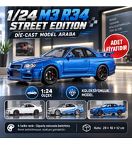 1/24 M3 R34 Street Edition Model Araba (adet fiyatıdır)