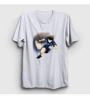 Presmono Unisex Beyaz Futbol Anime Kaptan Captain Tsubasa T-Shirt 320853tt