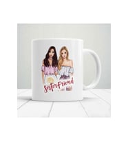 Kişiye Özel Sister Friend Baskılı Kupa