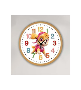 bilge Tasarım Çocuk odası Duvar Saati 30 x 30 CM (Karışık)