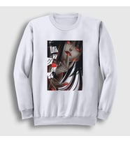 Presmono Unisex Beyaz Yumeko Anime kakegurui Sweatshirt 240148tt (Beyaz)
