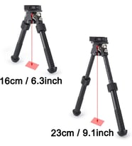 Super X TAC Picatinny Rail 22 mm Hareketli Bipod