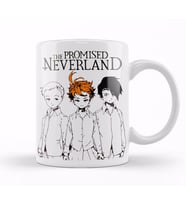 The Promised Neverland Emma Norman And Ray Kupa Bardak Porselen