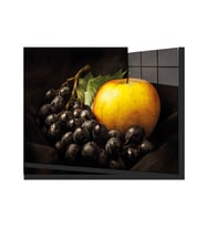Meyveler Cam Tablo 4mm Dayanıklı Temperli Cam