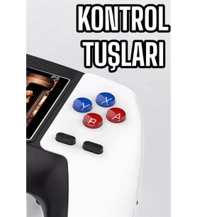 Gamepad 520 Retro Oyunlu Taşınabilir El Konsolu Atari