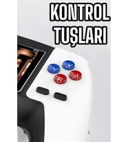 Gamepad 520 Retro Oyunlu Taşınabilir El Konsolu Atari