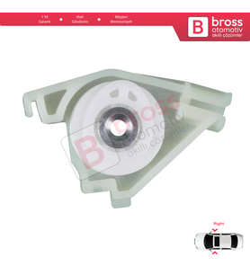 Audi A4 S4 B6 B7 8E B8 8K Seat Exeo 3R 4/5 Kapı İçin Ön Cam Kriko Tamir Sağ Köşe Makara Seti