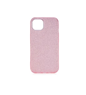 Apple iPhone 13 Mini Uyumlu Kılıf Zore Shining Silikon (Rose Gold Altın)