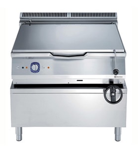 Electrolux Professional 80 Lt Gazlı Devrilir Tava, Duomat Tabanlı, Musluklu, Termostatik Kontrol - 800mm E9BRGHDOF0