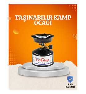 Mey İthalat® Outdoor Kamp Ocağı Seti Çakmak Gazlı Taşınabilir
