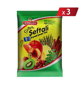Altıncezve Şeftali Aromalı Toz İçecek 450 G - Soğuk - 3LÜ PAKET