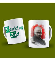 Breaking Bad Temalı Porselen Kupa Bardak Dizi Severler İçin Hediye Özel Tasarım