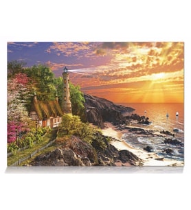 Star Puzzle 1000 Parça Taş Kulube Puzzle
