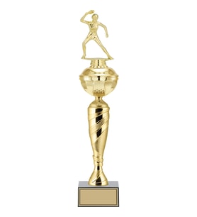 ODAK KUPA - Figürlü Kupalar - Masa Tenisi Kadın Figürlü Kupalar FG-075 B - 49 cm
