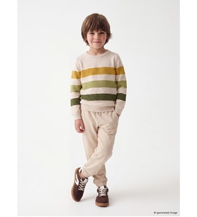 LCW Kids Bej Erkek Çocuk Jogger Eşofman Altı