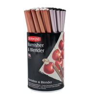 Derwent Tinted Charcoal Renkli Kömür Füzen Seti 12'li Teneke Kutu 