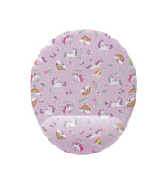 Unicorn Desenli Bilek Destekli Mouse Pad (Çok Renkli)