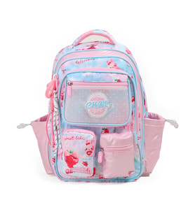 CHIMOLA COQUETTE STRAWBERRY SKY SIRT ÇANTASI 17" ÇOK RENKLİ (U)