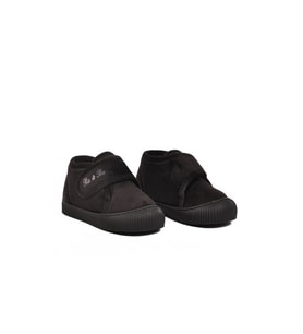 Walkway 058999 P Siyah Cırtlı Unisex Çocuk Panduf