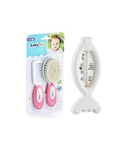 2'li Bebek Banyo Seti (banyo Termometresi & Fırça Tarak)