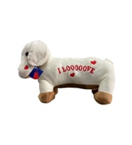 62203 Peluş 45 Cm Aşık Köpek Yastık