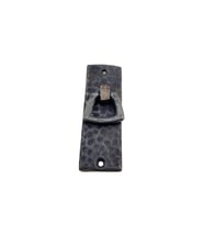 Northcity Antika Pirinç Dövme Kapı Kolu 90x31mm Oksit Kaplama Mobilya ve Dolap Kulbu