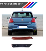 Volkswagen Polo GTI Arka Tampon Reflektörü 2010-2017 - Sağ