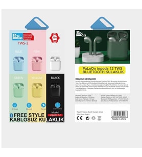 inpods 12 TWS Bluetooth Kulak İçi Kulaklık Yeşil