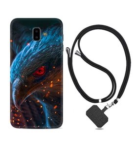 Samsung J6 Plus J7 Prime J7 Pro M20 Kılıf Boyun Askılı Silikon Şahin 1756